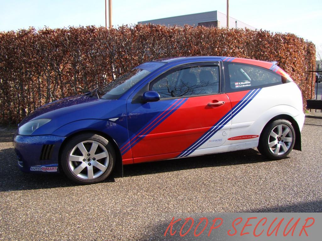 Ford Focus 2.0-16V ST170 (bj 2002), Auto's, Ford, Gebruikt, 4 cilinders, Blauw, Handgeschakeld