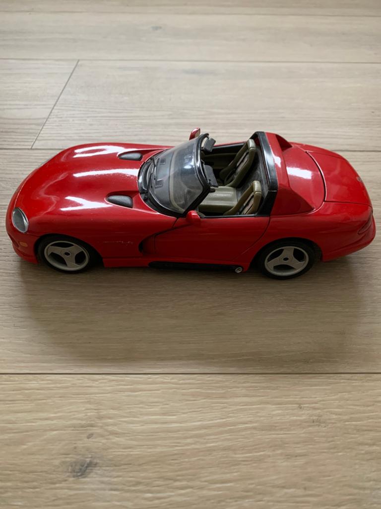 Dodge viper, Ophalen of Verzenden, Zo goed als nieuw, Bburago