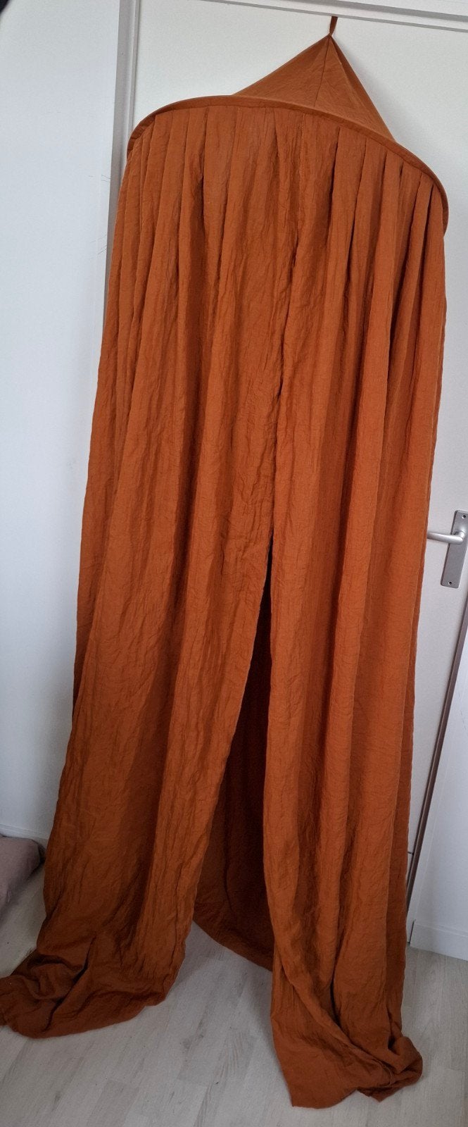 Sluier Klamboe Meyco Uni Camel, Ophalen, Nieuw, Klamboe