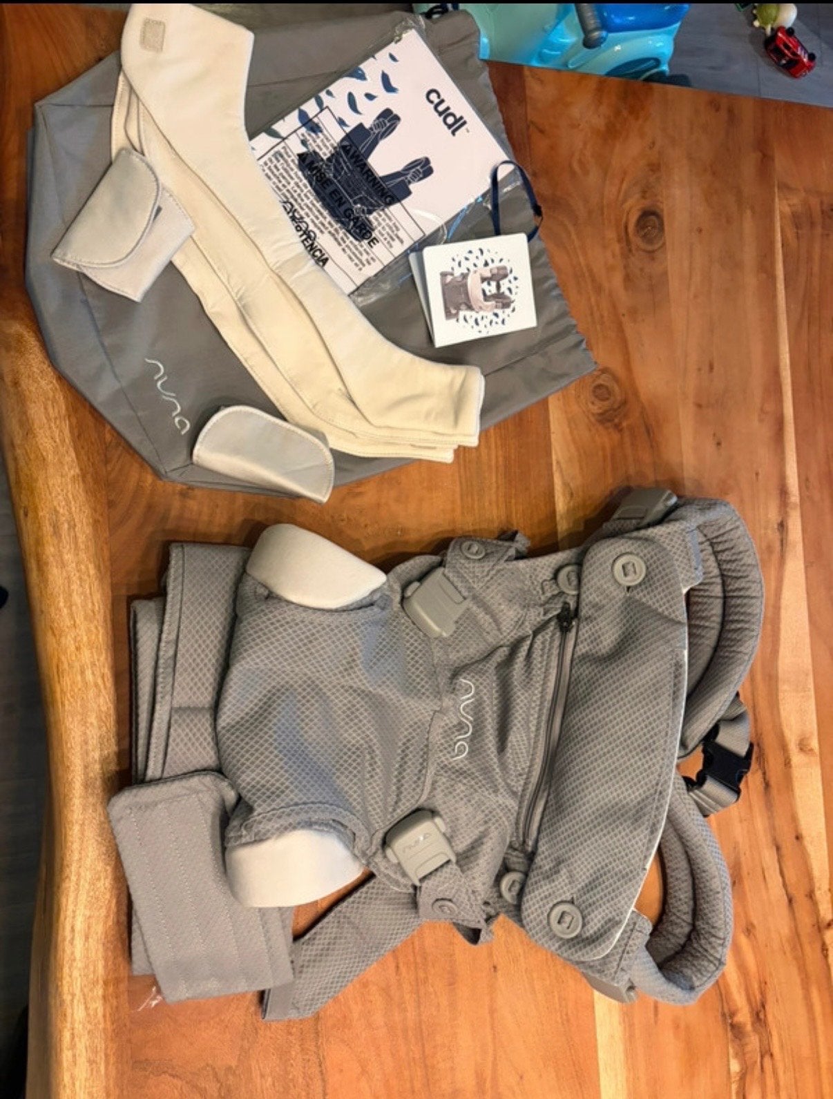 Nuna Cudl Draagzak - Ergonomisch en Comfortabel, Kinderen en Baby's, Buik of Rug, Zo goed als nieuw, Draagzak, Ophalen