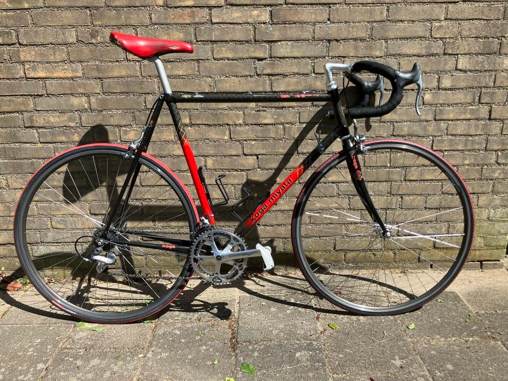 Klassieke Koga Miyata GentsRacer racefiets jaren '90, Ophalen, 28 inch, Gebruikt, Carbon