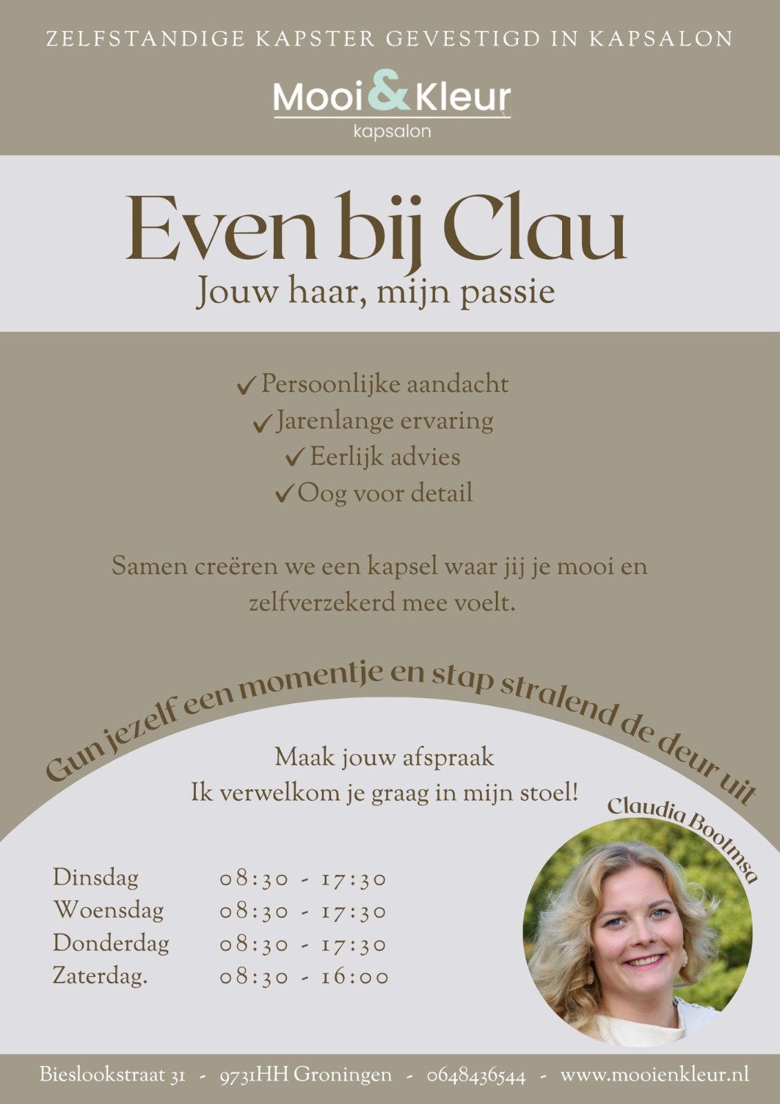 Kapsalon mooi en kleur, Permanenten