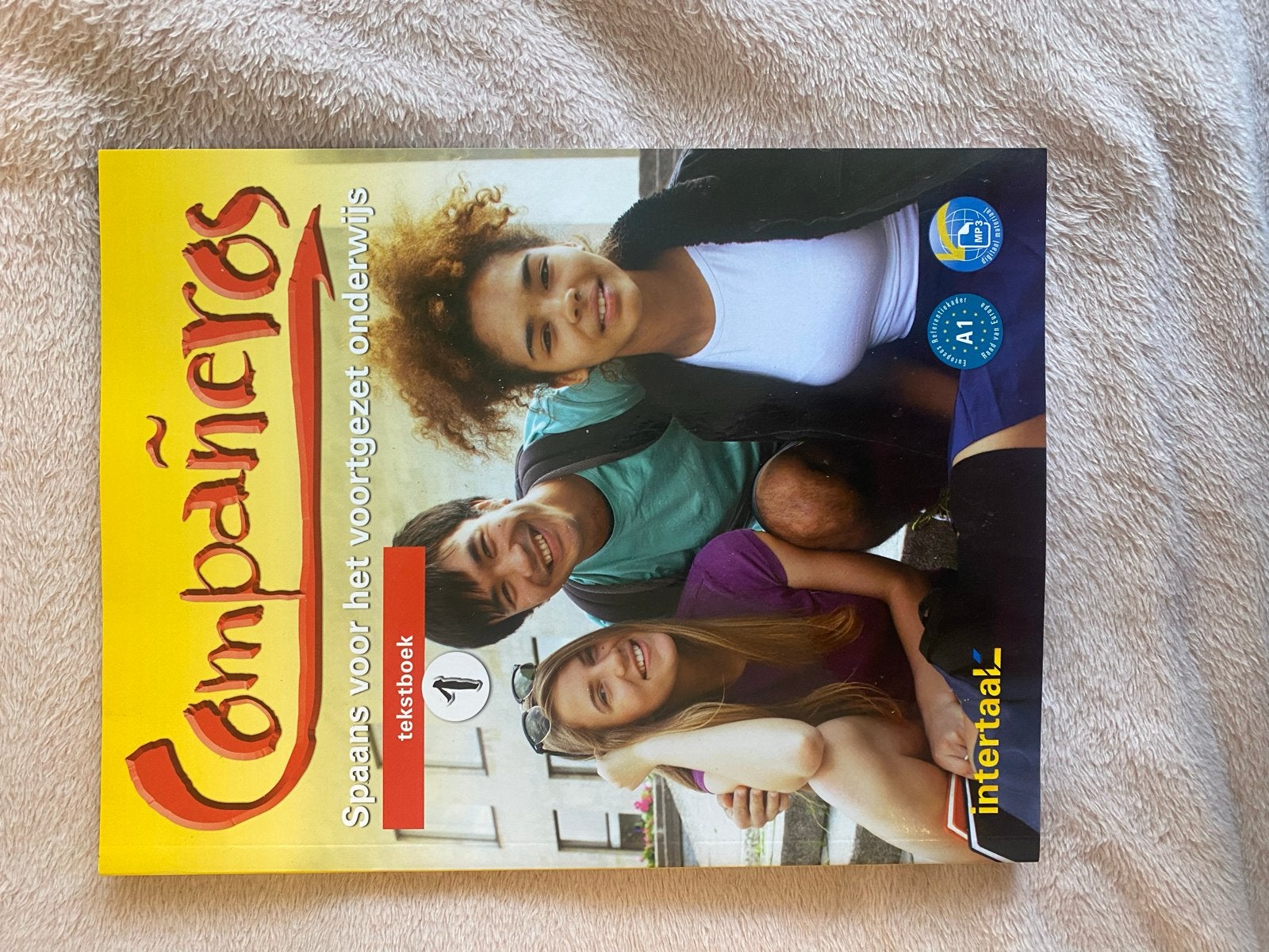Compañeros Spaans tekstboek 1 - Zo goed als nieuw, Ophalen of Verzenden, Zo goed als nieuw, VWO, Overige vakken