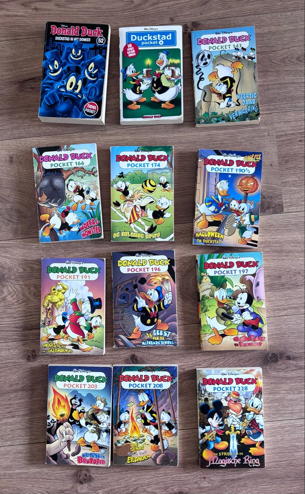 Donald Duck Pockets - Diverse Nummers (12 stuks), Meerdere stripboeken, Ophalen, Gelezen