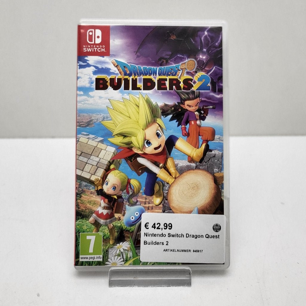 Nintendo Switch Dragon Quest Builders 2, Nintendo, Zo goed als nieuw, Support@nintendo.com, 11-1 Hokotate-cho, Kamitoba, Minami-ku
Kyoto 601-8501
Japan