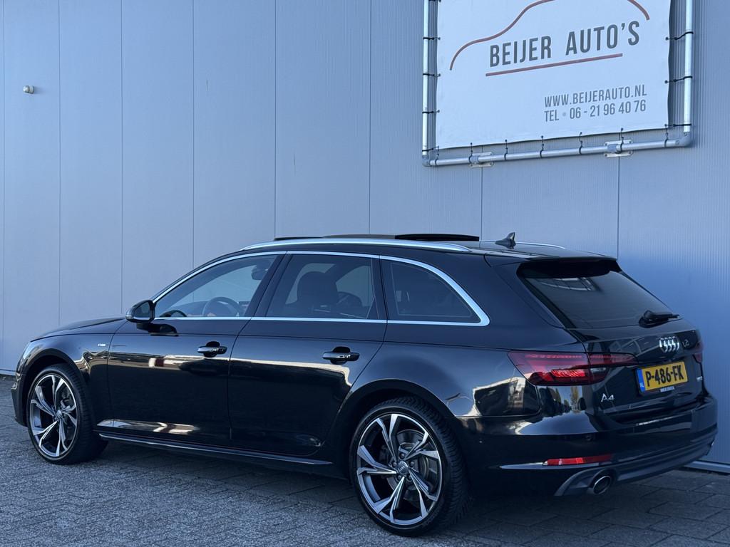 Audi A4 Avant 2.0 TFSI MHEV Sport S line black edition Pano/, Gebruikt, Euro 6, 4 cilinders, 1984 cc