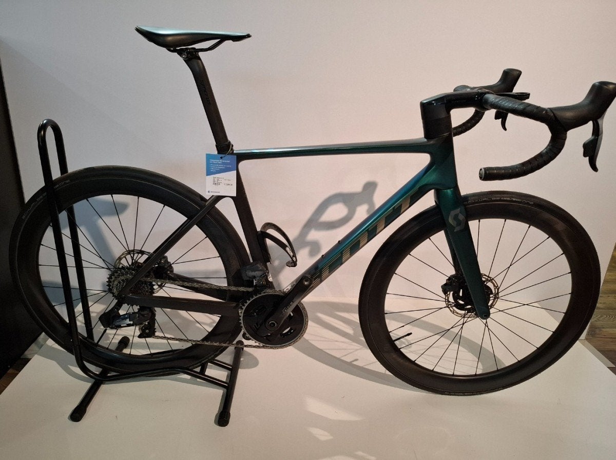 Scott Addict rc 20 Heren Darksprings Glossy Glans M, Gebruikt, -, Heren, -