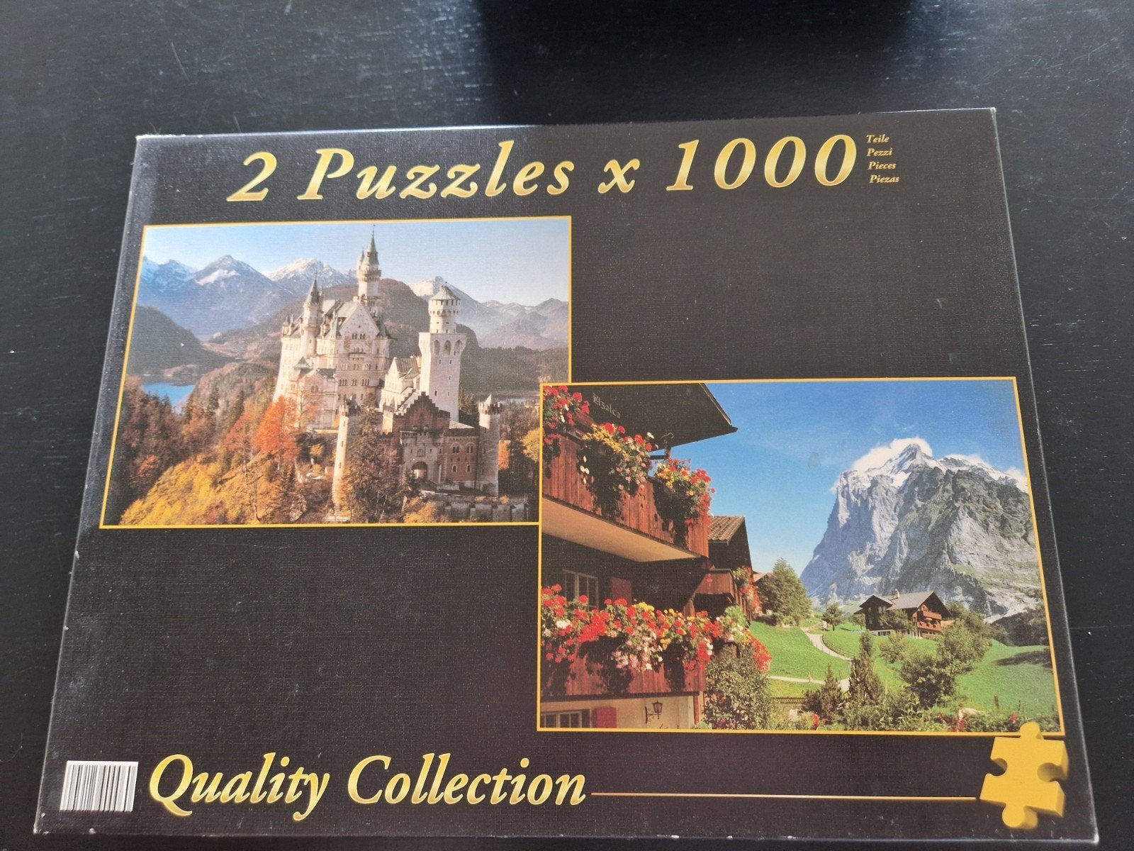 2 legpuzzels Quality Collection, Ophalen, 500 t/m 1500 stukjes, Gebruikt