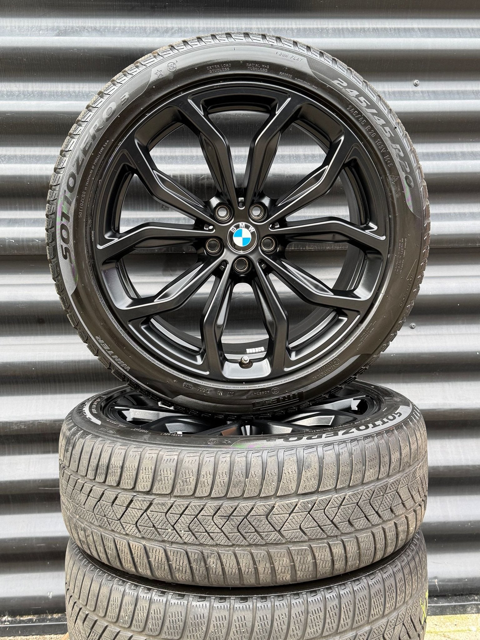 20” Orig Bmw Styling 695 G01 G02 x3 x4 velgen Winterbanden, Gebruikt, -, -, Banden en Velgen