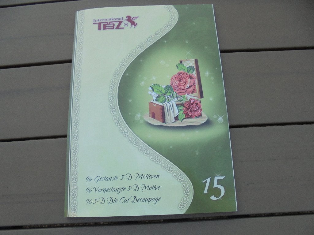 Boekje gestanste 3D Motieven, Hobby en Vrije tijd, Kaarten | Zelf maken, Ophalen of Verzenden, Nieuw, Natuur, Overige typen
