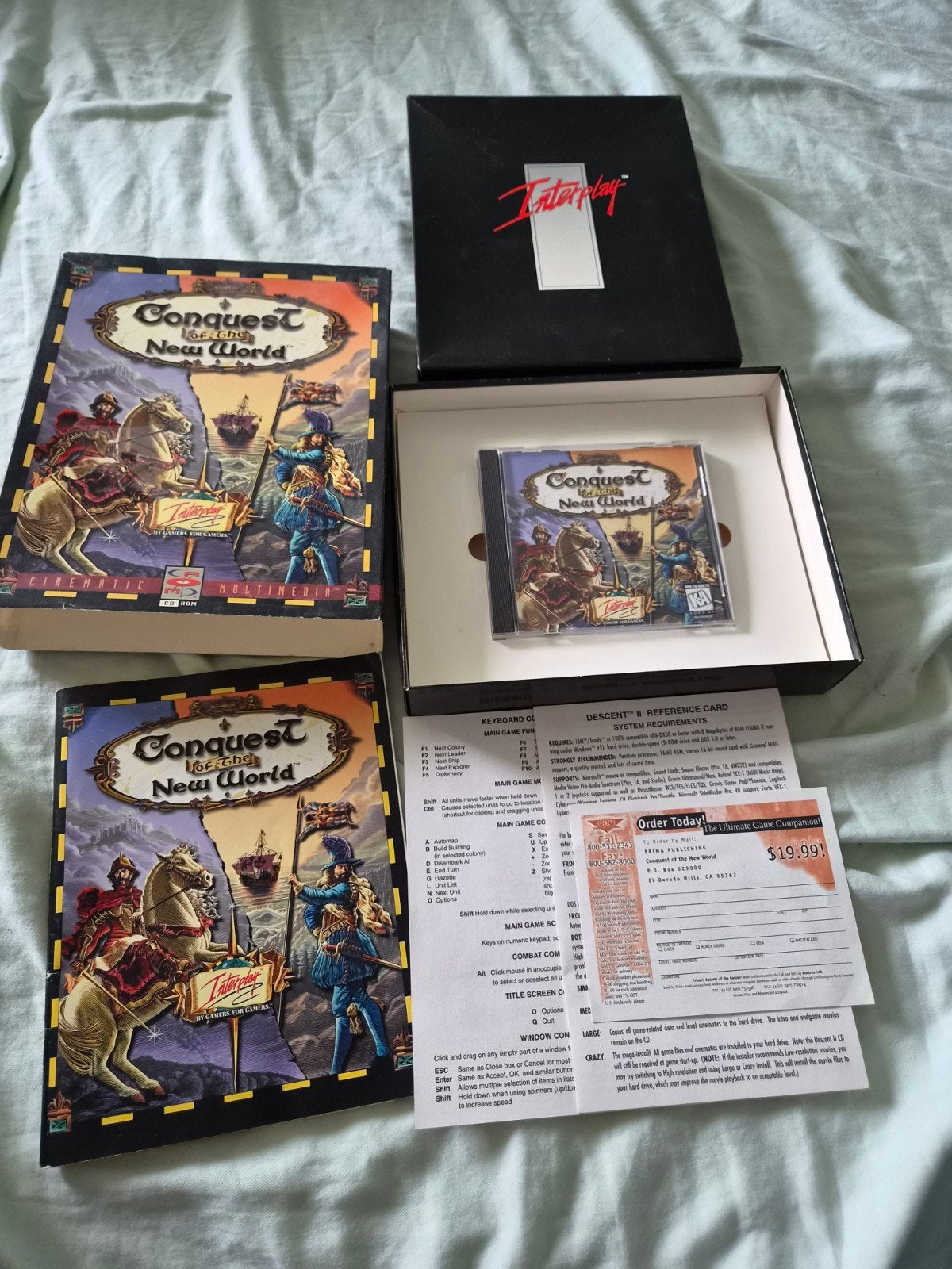 Conquest of the New World (1996) - PC Big Box (Interplay), Avontuur en Actie, Gebruikt, 1 speler, Ophalen of Verzenden