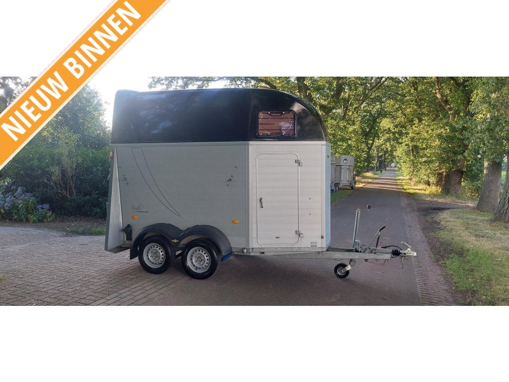 Humbaur 1,5 paards Aluminium, Gebruikt, Aluminium, 1½-paards trailer