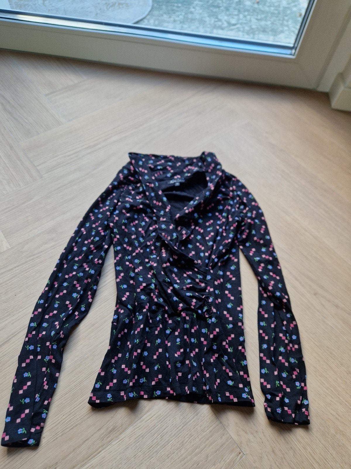 King Louie mt m, Kleding | Dames, Maat 38/40 (M), Zwart, Ophalen of Verzenden, Lange mouw