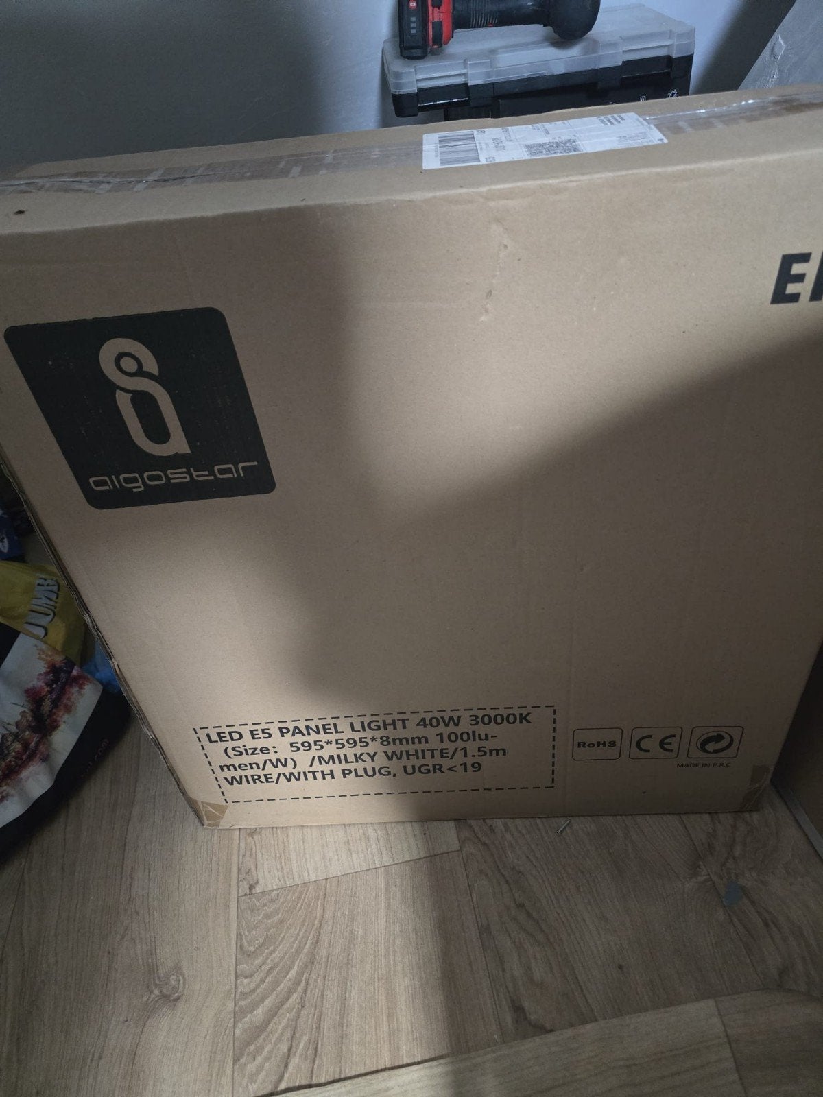 Aigostar LED Paneel Licht 40W 3000K - Nieuw in doos, Ophalen of Verzenden, Nieuw, Wit, Overige merken