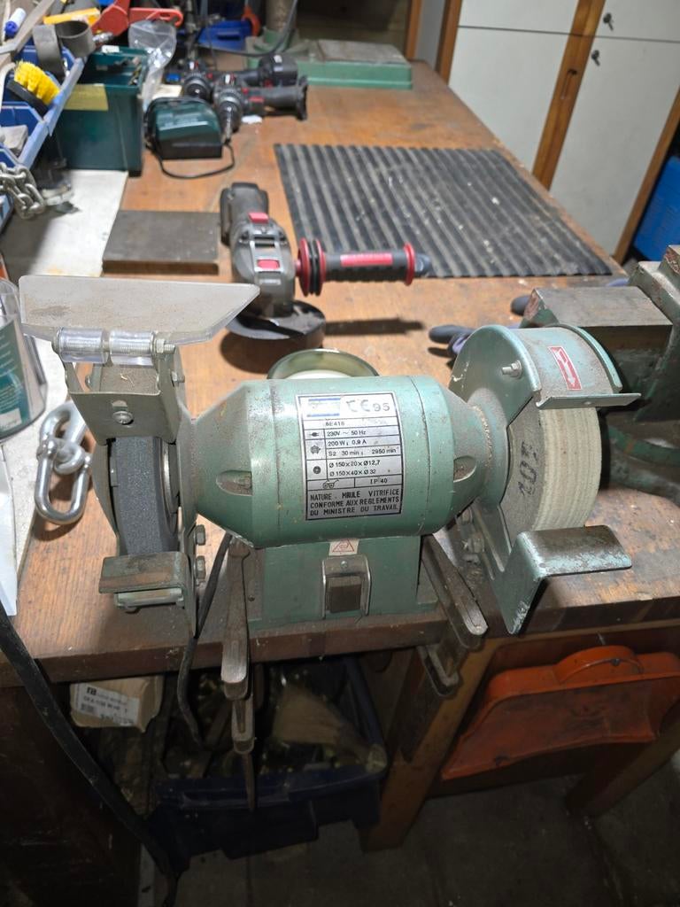 Slijpmachine, Ophalen, Minder dan 700 watt, Werkbankslijpmachine