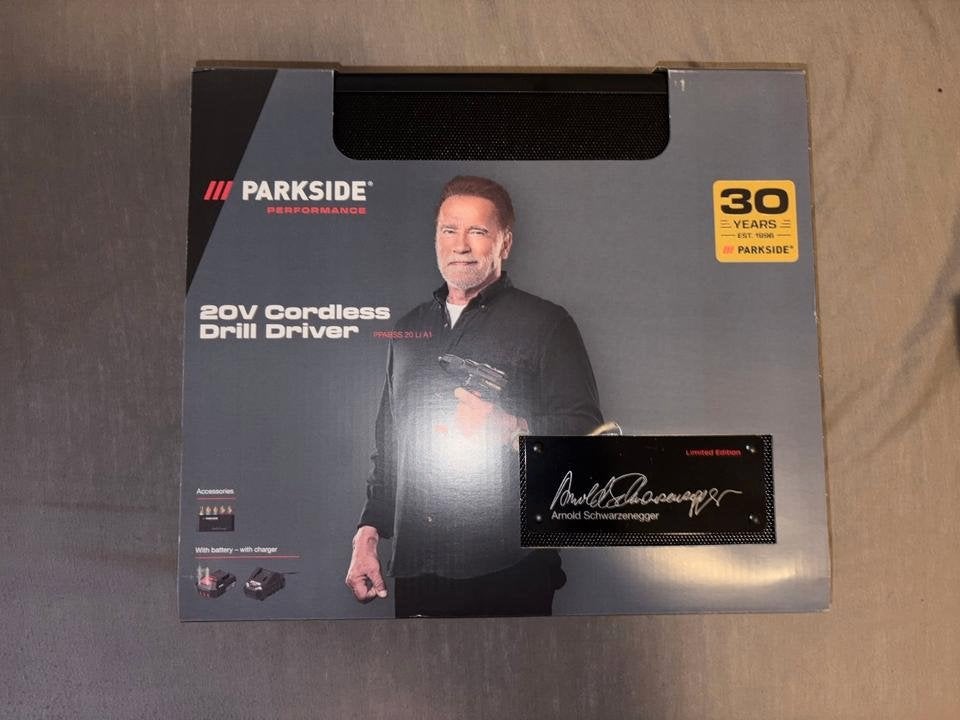 Parkside Performance 20V Arnold Schwarzenegger Edition