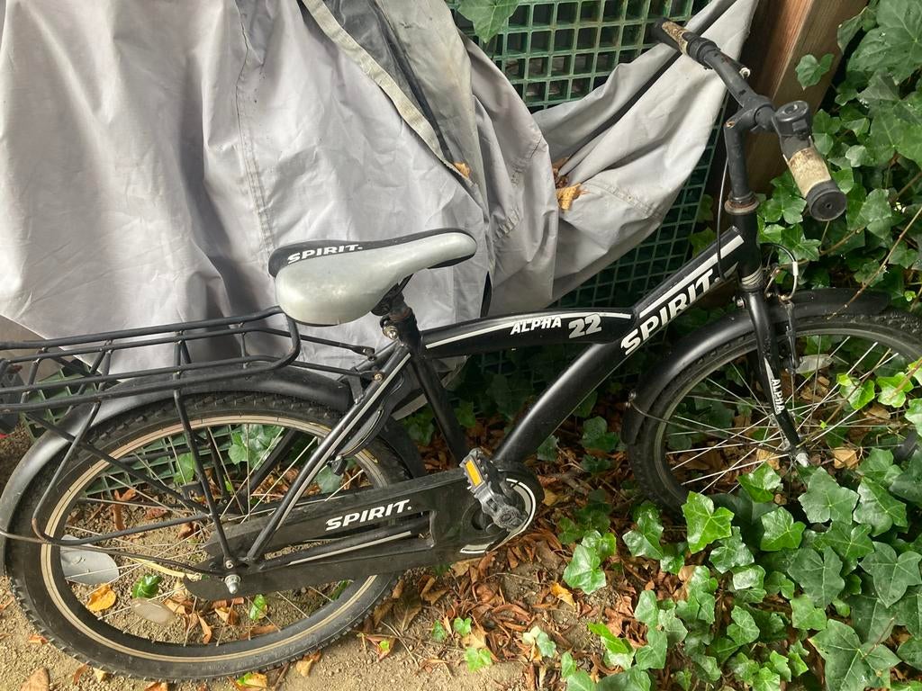 Spirit 22 inch fiets, Fietsen en Brommers, Fietsen | Jongens, Ophalen, Gebruikt, 22 inch, Handrem