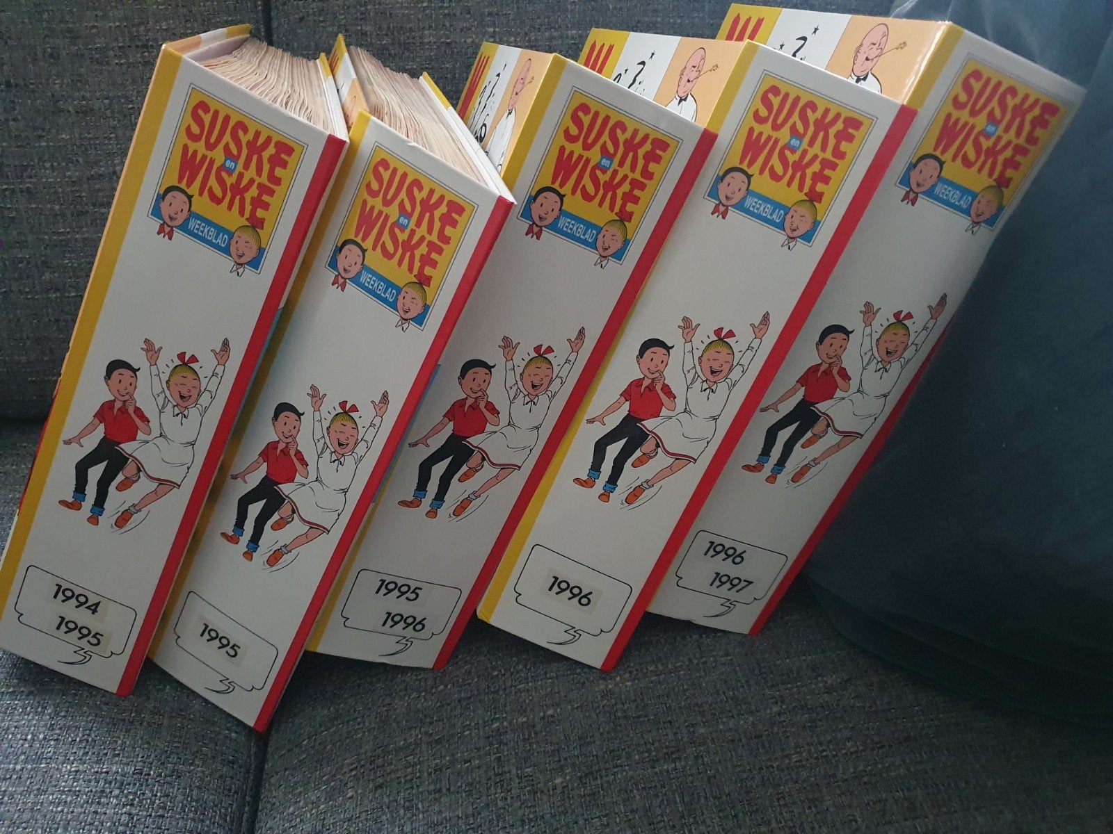 Verzamelmappen Suske en Wiske , leuk voor in de vakantie, Boeken, Stripboeken, Meerdere stripboeken, Ophalen, Gelezen