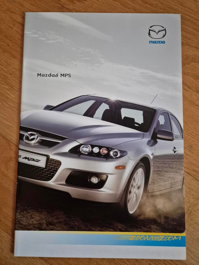 Mazda 6 MPS brochure 2006, Ophalen of Verzenden, Zo goed als nieuw, Mazda