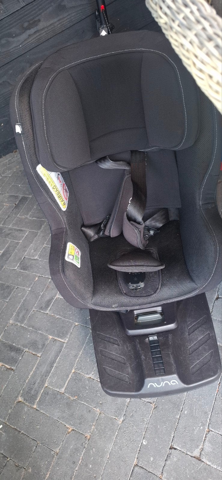 Nuna Rebl Plus autostoel 360 draaibaar + zomerhoes Isofix, Kinderen en Baby's, Autostoeltjes, Overige merken, Verstelbare rugleuning