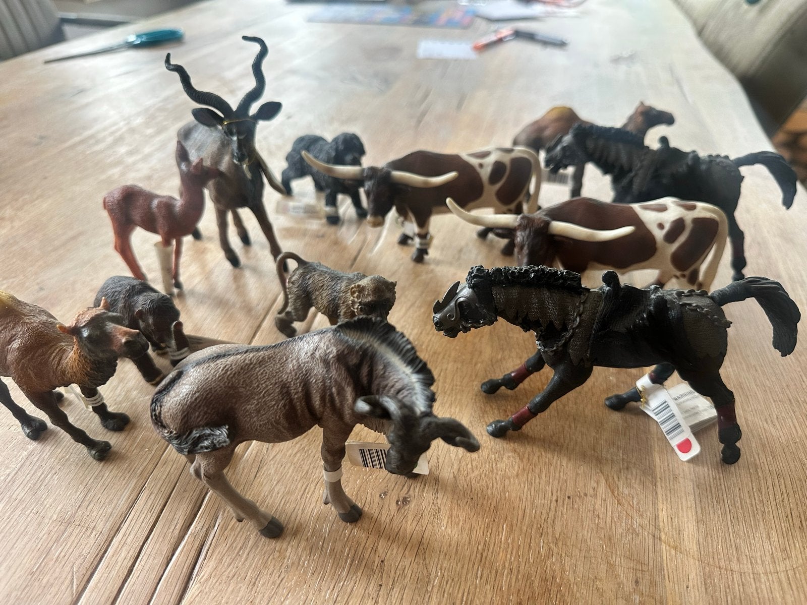 Grote collectie Schleich en Papo figuren en accessoires, Ophalen of Verzenden, Nieuw