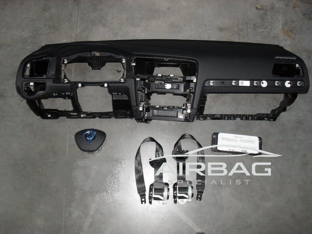Airbag set dashboard gordels VW Golf VII 7,GTI,GTD  2012-201, Auto-onderdelen, Gebruikt, -, Volkswagen, -