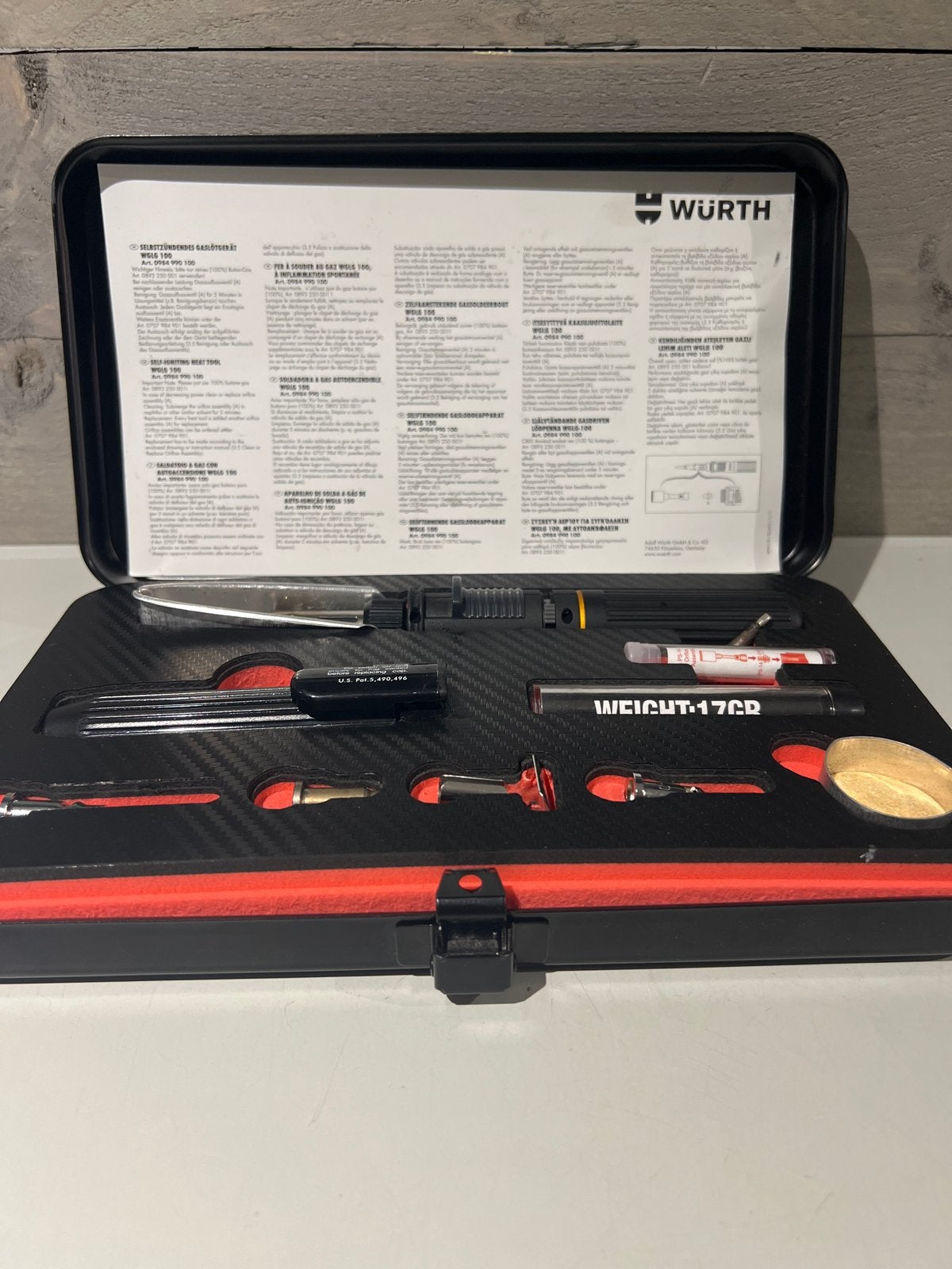 Wurth Gereedschapsset - Snijgereedschap in koffer, N, Ophalen of Verzenden, N, N