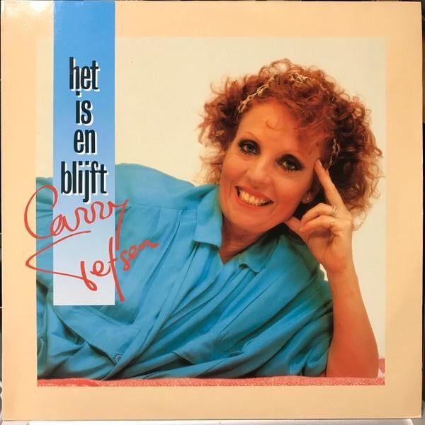 Carry tefsen ‎  het is en blijft carry tefsen  lp, Inclusief binnenhoes, Ophalen of Verzenden, Zo goed als nieuw, 12 inch
