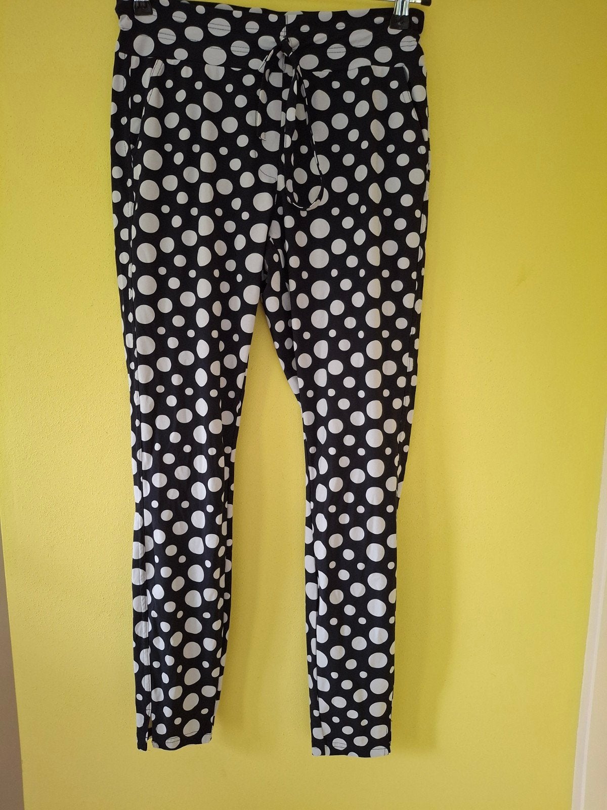 Studio Anneloes blauwe broek met stippen, maat S, Kleding | Dames, Studio Anneloes, Zwart, Ophalen of Verzenden, Maat 36 (S)