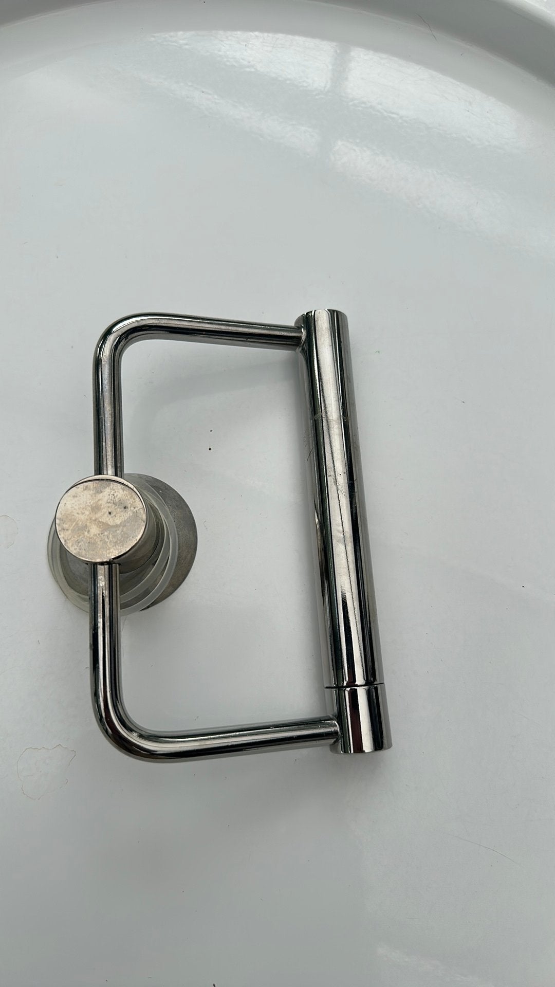 Zeaar verchroomde zgan toiletrolhouder, Ophalen of Verzenden, Nieuw, Overige kleuren, Toilet-accessoire