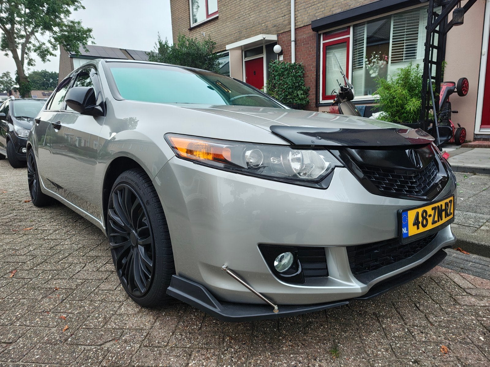 Honda Accord 2.0 I Sedan AUT 2008 Grijs, Auto's, Leder en Stof, Origineel Nederlands, 75 €/maand, Grijs