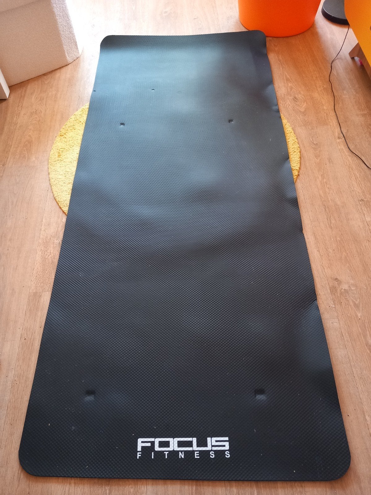Focus Fitness mat 205x87,5 cm, Ophalen, Zo goed als nieuw, Fitnessmat