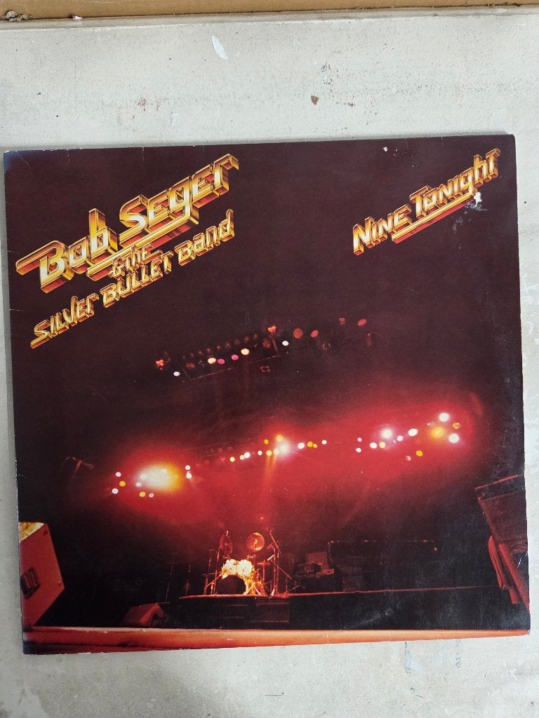 Vinyl 2lp BOB SEGER: NINE TONIGHT, Cd's en Dvd's, Vinyl | Rock, Gebruikt, Originele persing, Ophalen of Verzenden, 12 inch