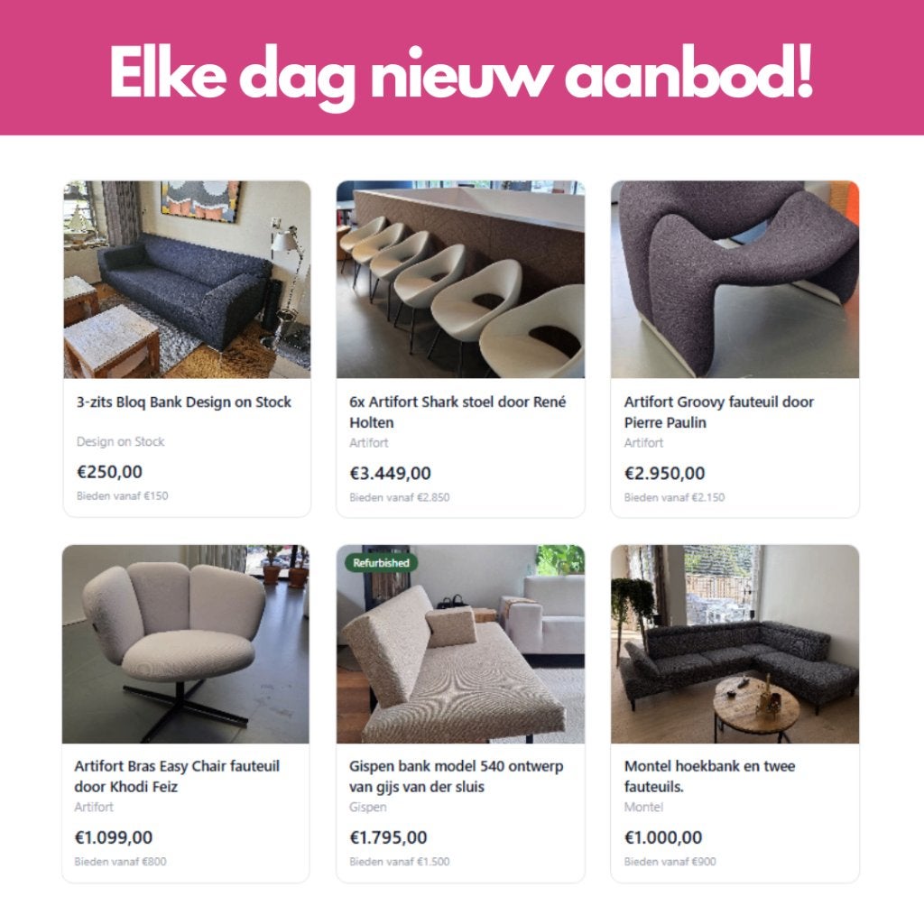 Resofa Marketplace | Design banken & fauteuils, Ophalen, B&B italia, Cassina, Minotti, Linteloo, Design on Stock, Vitra, Resofa B.V.