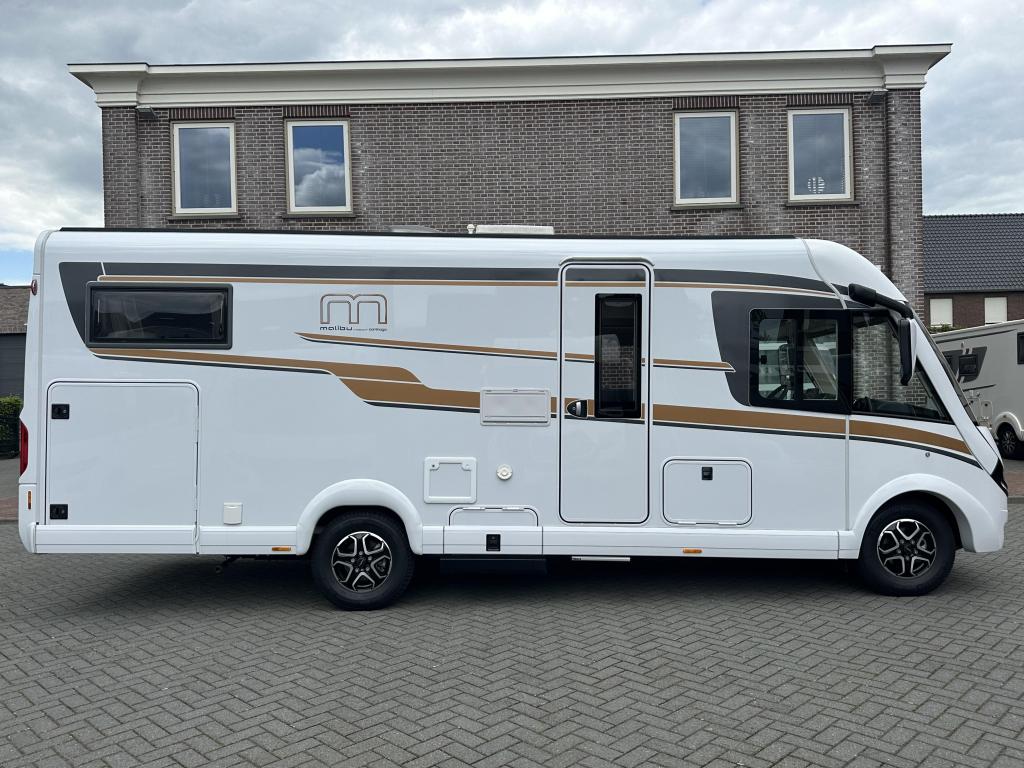 Carthago Malibu I490 LE Bovenkastjes, Lithium Super B 150A, Caravans en Kamperen, Campers, Fiat, Tot en met 2, Bedrijf, Diesel