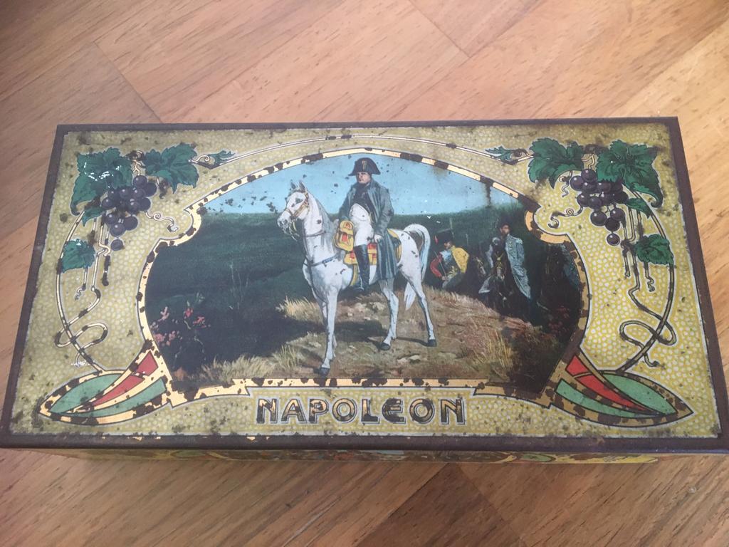 Napoleon blik. Antiek blik, Verzamelen, Ophalen of Verzenden, Zo goed als nieuw, Overige