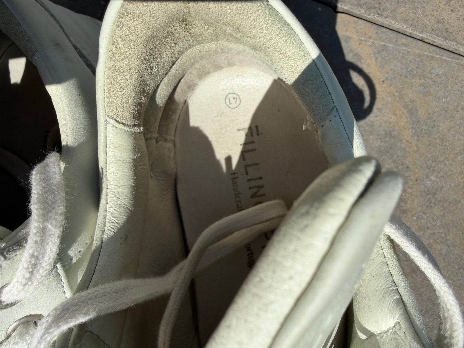 Filling Pieces Low Top Sneakers Maat 41 Wit, Kleding | Heren, Schoenen, Ophalen of Verzenden, Gedragen, Wit, Sneakers of Gympen
