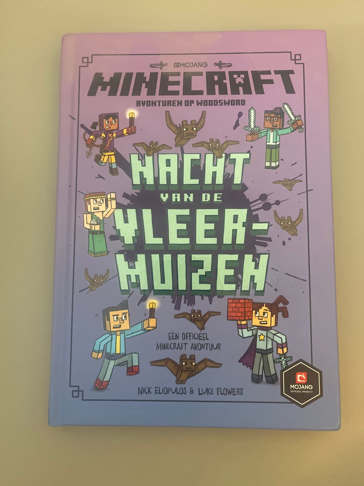 Minecraft Avonturen op Woodsword: Nacht van de Vleermuizen, Boeken, Kinderboeken | Jeugd | 13 jaar en ouder, Nieuw, Fictie, Ophalen of Verzenden
