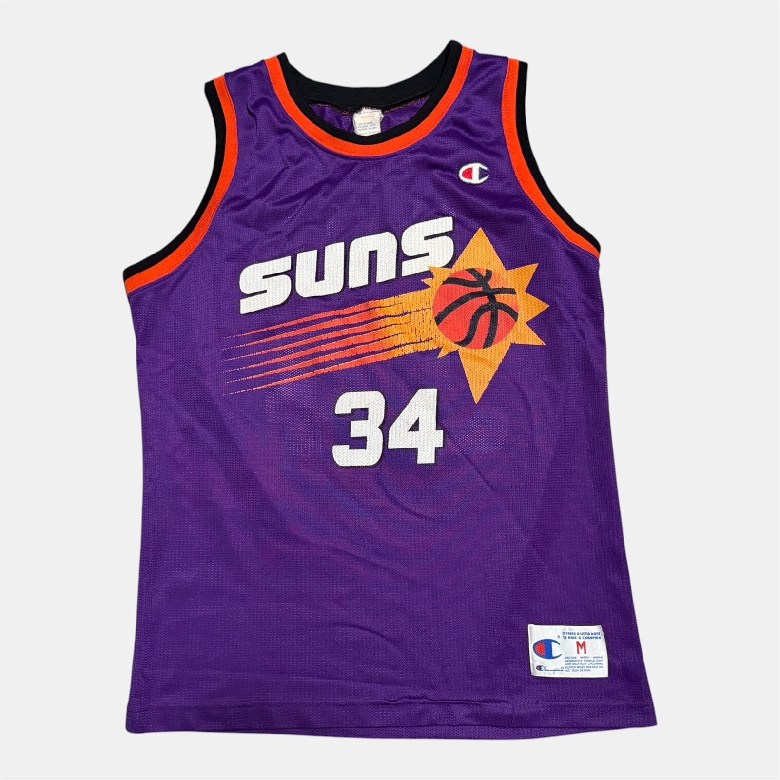 Vintage 90s NBA Charles Barkley Phoenix Suns jersey maat M, Ophalen of Verzenden, Kleding