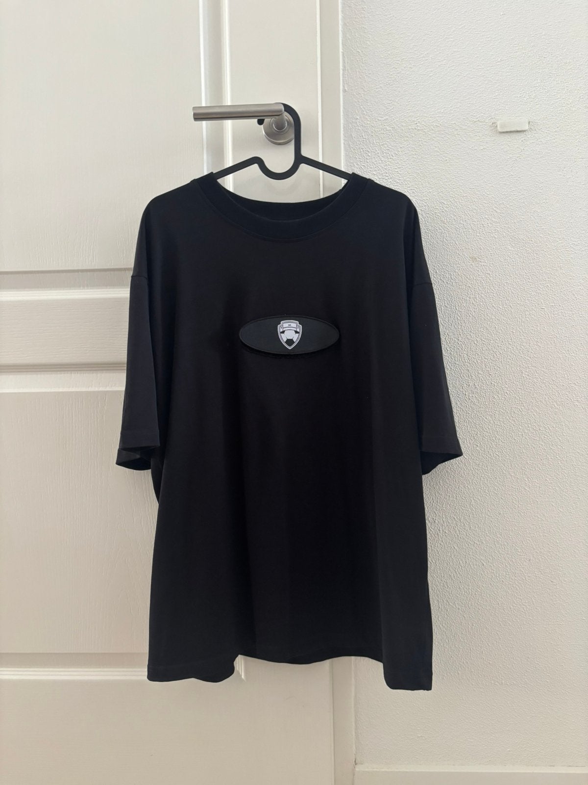 Bankzitters Patch Shirt Maat L + Patch Retro Nummer 3, Kleding | Heren, T-shirts, Ophalen of Verzenden, Zo goed als nieuw, Maat 52/54 (L)