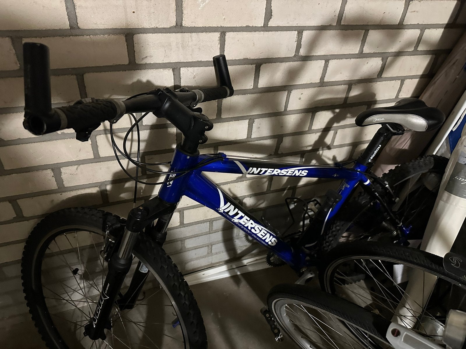 Intersens Mountainbike - Blauw, Gebruikt, Fietsen en Brommers, Overige merken, Gebruikt, Hardtail, Ophalen of Verzenden