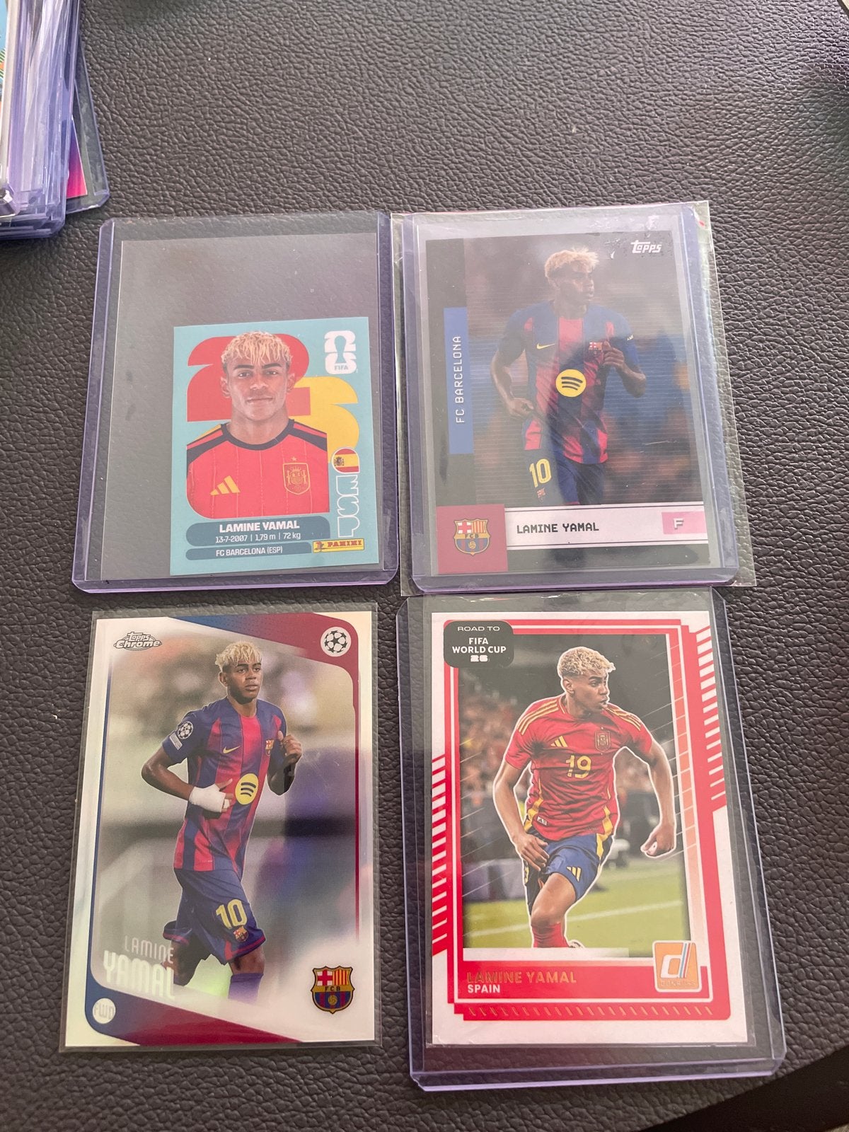 Lamine Yamal Voetbal Kaarten Collectie - FC Barcelona/Spanje, Ophalen of Verzenden, Zo goed als nieuw, Buitenlandse clubs, Spelerskaart