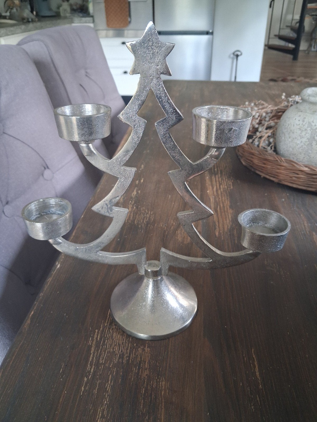 kerst decoratie voor theelichtjes, Ophalen