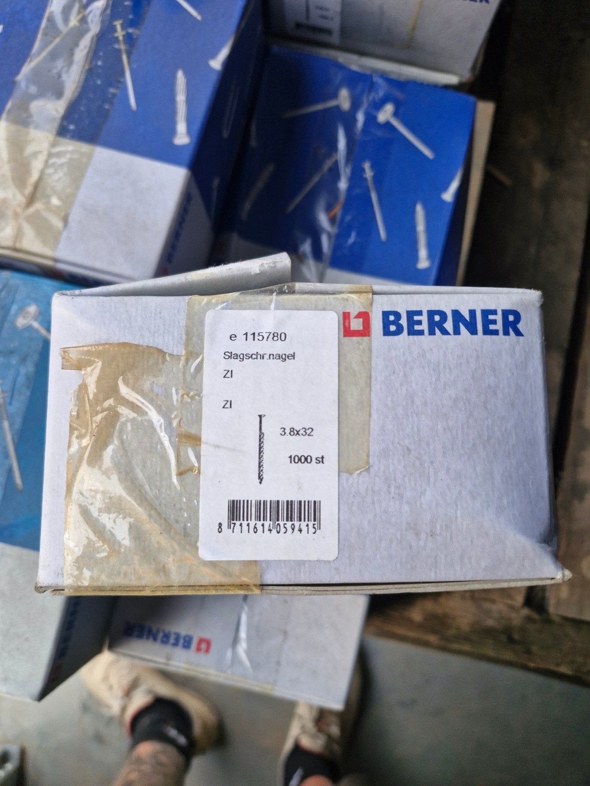 27.000 Berner Slagschroefnagels 3.8x32mm (27 dozen), Ophalen of Verzenden