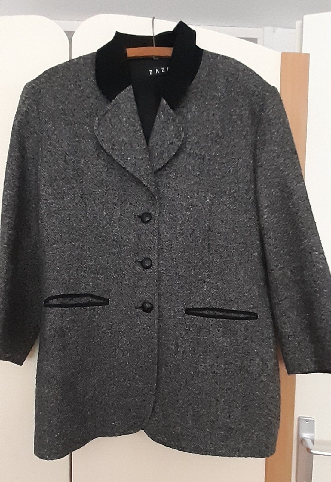 dames blazer maat M, Zaza, Zwart, Zo goed als nieuw, Ophalen