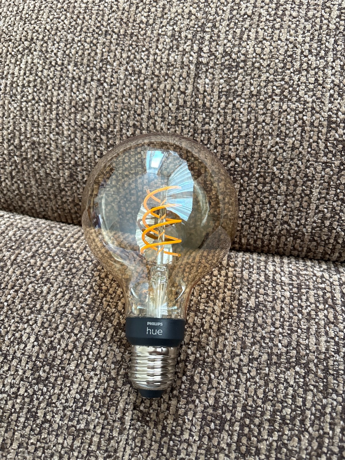 Philips Hue E27 Dimbaar Filament Lamp 2100K Bluetooth, Nieuw, Philips Hue, Dimbaar, E27 (groot)
