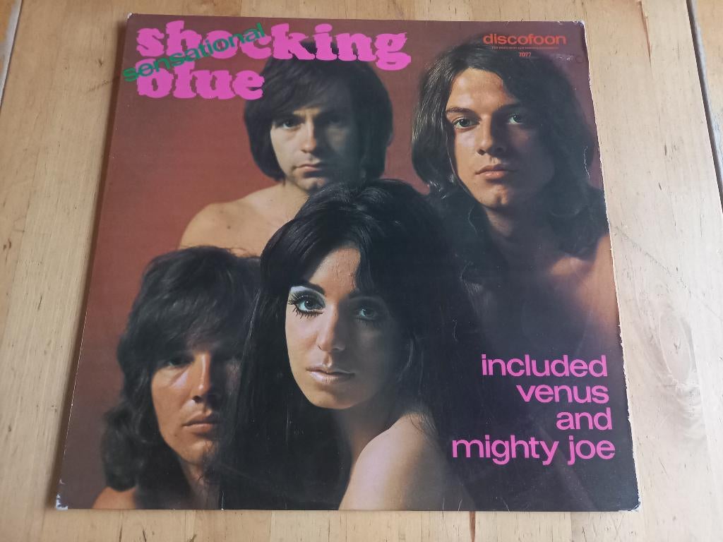 lp Shocking Blue ‎- Sensational, Cd's en Dvd's, Vinyl | Rock, Gebruikt, Ophalen of Verzenden, Complilatie, 12 inch