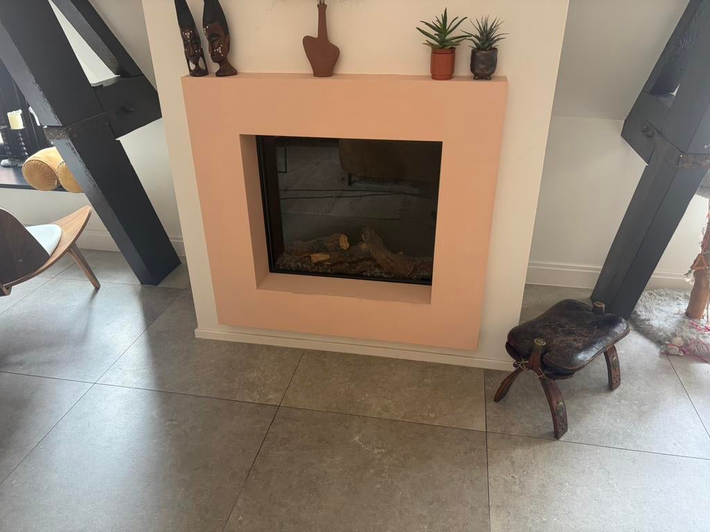 Gashaard inbouw, Huis en Inrichting, Kachels, Ophalen, Gas, Inbouw, Gaskachel