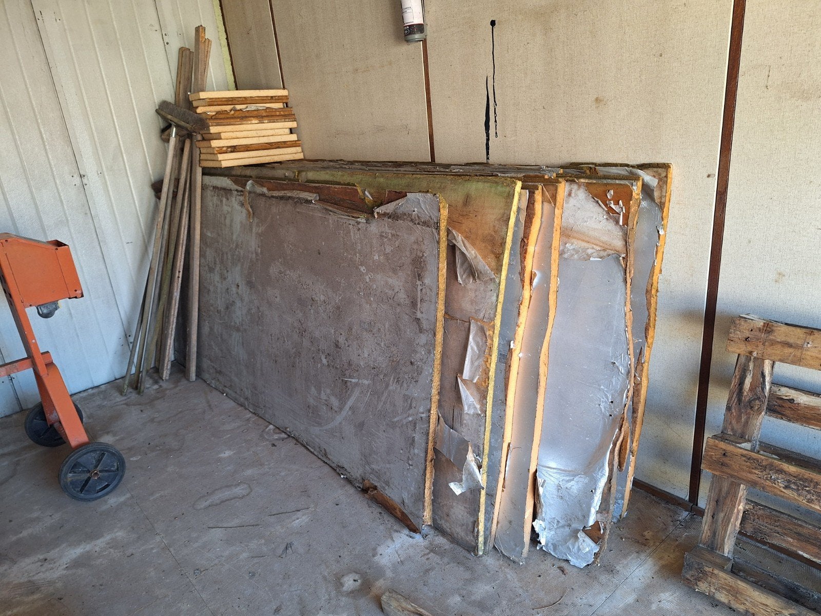pir platen 125x250cm 3cm dik 13 platen. €4,- p/st/alles €40,, Ophalen, Hardschuim (Pir), 4 tot 8 cm, 15 m² of meer