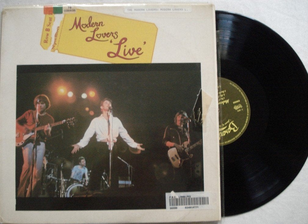 The Modern Lovers live, LP, Gebruikt, Overige genres, Ophalen of Verzenden